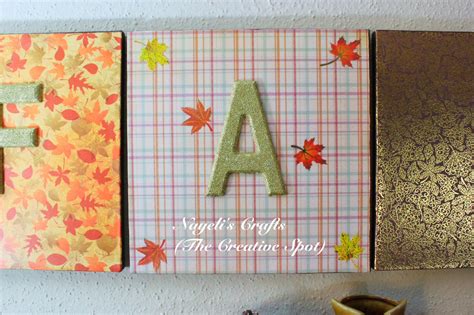 Nayeli S Crafts The Creative Spot Fall Wall Art Canvases