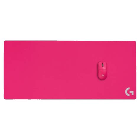 Mousepad Logitech G G840 400x900mm Extra Grande Tecido Rosa Magenta