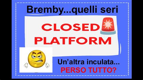 BREMBY SCAM LA TRUFFA E SERVITA COSA SUCCEDE HO DI NUOVO PERSO