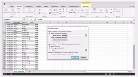 Microsoft Excel Pivot Tabellen Youtube