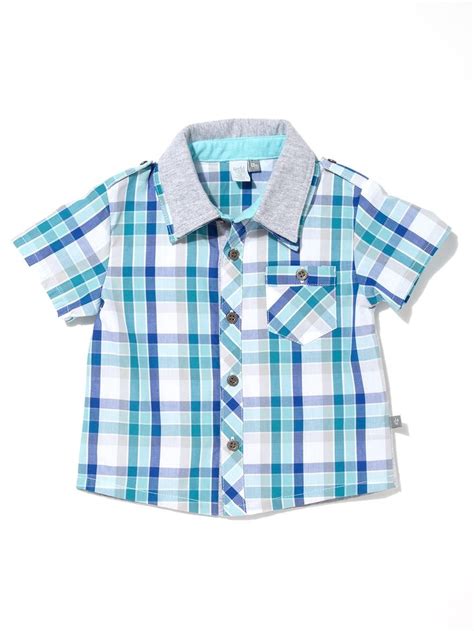 Baby Boy Fashion With Images Cotton Plaid Shirt Shirts Plaid