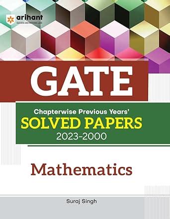 Buy Arihant GATE Chapterwise Previous Years Solved Papers 2023 2000