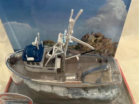 Disney Pixar Cars 2 Crabby Boat With Rolling Base Disney Store