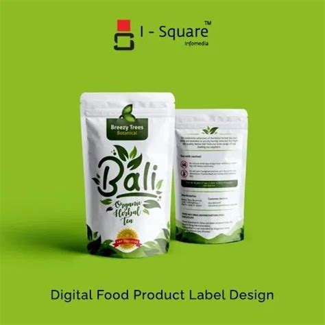 2D Digital Food Product Label Design at ₹ 3200/unit in Rajkot | ID: 23167078448