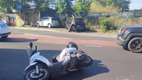 Auto Pirata Investe Scooter Feriti Fabio Di Ranno Sceneggiatore Dei