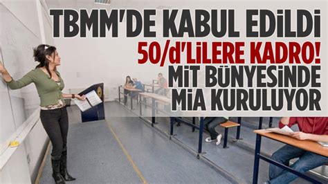 50 d lilere kadro geldi MİT bünyesinde MİA kuruluyor