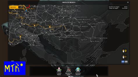 Euro Truck Simulator 2 West Balkans Map