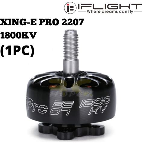 IFlight XING E PRO 2207 1800KV 3 6S FPV NextGen Brushless Motor For FPV