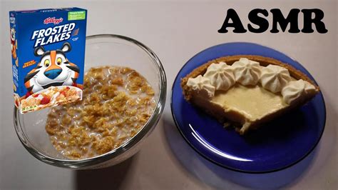 FROSTED FLAKES KEY LIME PIE ASMR MUKBANG YouTube