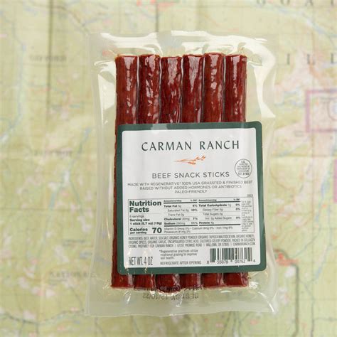 Beef Snack Sticks – Carman Ranch Direct