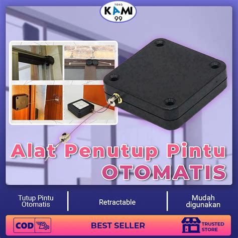 Alat Penutup Dan Penahan Pintu Otomatis Tanpa Paku Lazada Indonesia