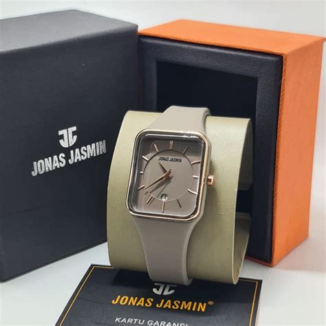 Jual BISA COD Jam Tangan Wanita Original JONAS JASMIN 2237 Rubber