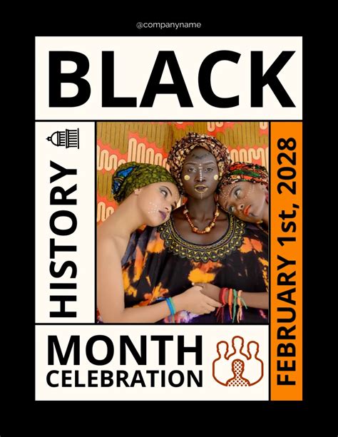 Black History Month Poster - Venngage