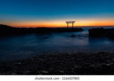 Shrine Oarai Coast Ibaraki Japan Stock Photo 2166507805 | Shutterstock