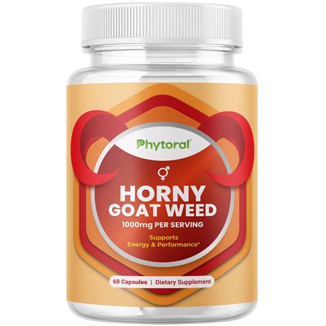 Pure Horny Goat Weed Extract With Maca Powder Immune Support Helps