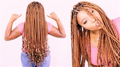 Box Braids Tutorial Multiple Techniques Rubber Band Method No Cornrow Crochet Youtube