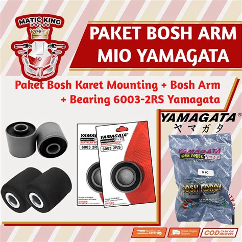 Jual Bosh Karet Engine Mounting Arm Sasis Fork Assy Yamaha Mio Sporty