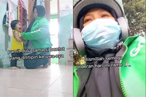 Viral Satu Keluarga Jadi Driver Ojek Online Demi Sambung Hidup Bikin