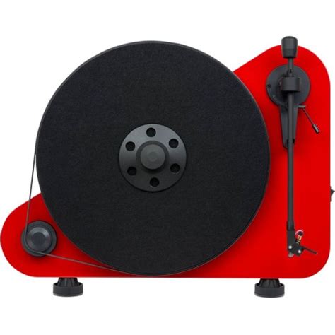 PRO JECT VTE Giradischi Verticale A Cinghia Rosso