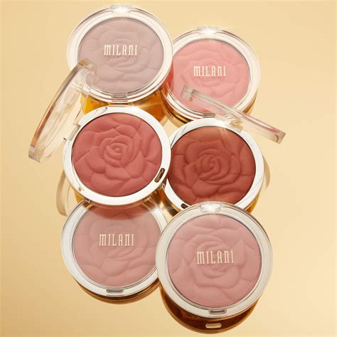 Milani Rose Powder Blush Tea Rose 06 Ounce Cruelty Free Blush