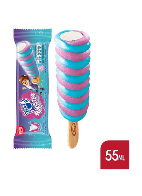 Wall's Ice Cream Paddle Pop Twister Mermaid 55Ml | KlikIndomaret