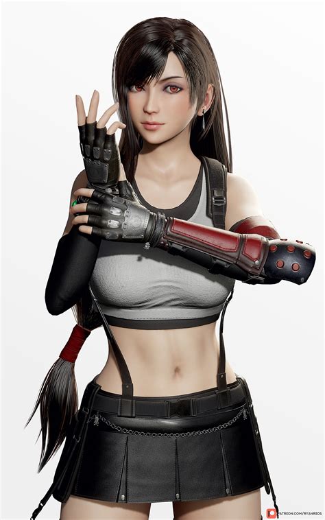 Tifa Lockhart Fanart - Tifa Lockhart Ff7 Remake Fan Art By Ryanreos On ...