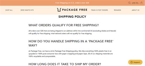 Best 15 Shipping Policy Templates For Your Shopify Store 2021