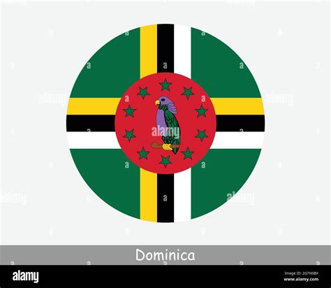 Dominica Green Stock Vector Images Alamy