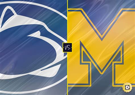 Cfb Computer Picks Analysis And Prediction For Penn State Vs Michigan