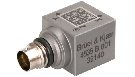 B K Type B General Purpose Triaxial Ccld Accelerometer Teds