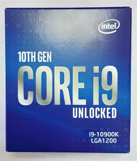 Процессор INTEL Core i9-10900K LGA1200 BOX — купить в интернет-магазине ...