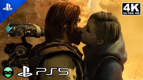 Ps5 Star Wars Jedi Survivor Merrin And Cal Kiss Scene All Merrin