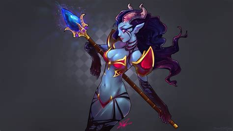 Dota 2 Queen Of Pain By Do4yrka Youtube