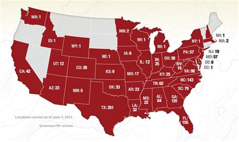 Chick Fil A Locations Map | World Map 07