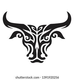 Tribal Ox Tattoo Designs