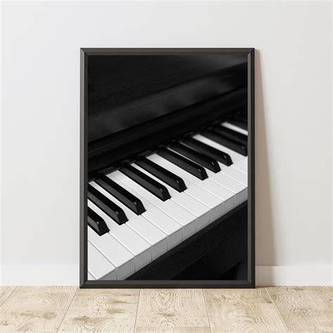 Piano Poster Piano Print Piano Wall Art Music Poster Music Print