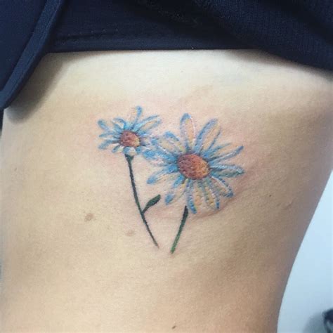 85 Best Daisy Flower Tattoo Designs And Meaning 2019