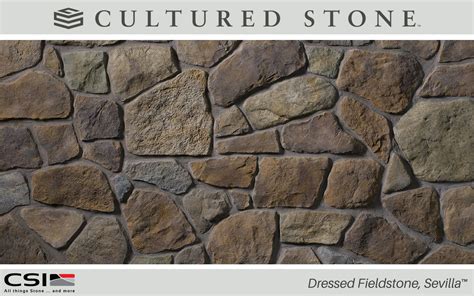 Cultured Stone Dressed Fieldstone Sevilla Cultured Stone