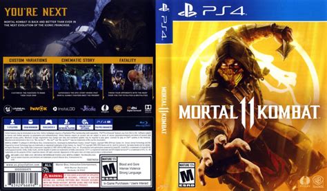 Mortal Kombat Ntsc Ps Cover Dvdcover