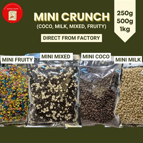 Mini Coco Crunch Cocoa Milk Mixed Fruity Mini Koko Krunch For