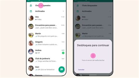 Whatsapp Presenta Chat Lock La Funci N Para Ponerle Contrase A A Las