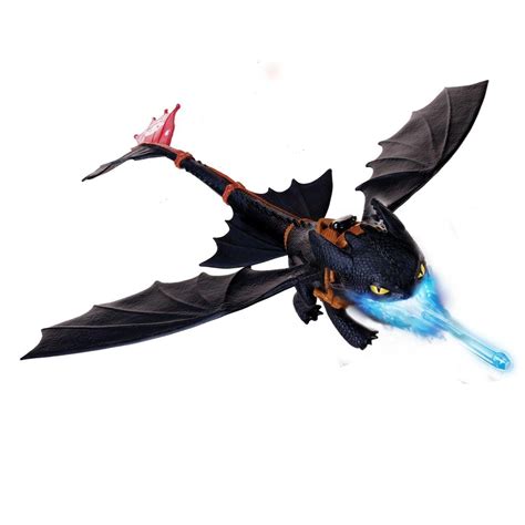 Интерактивная игрушка Dragons Дракон-беззубик большой, 55 см, дышит ...