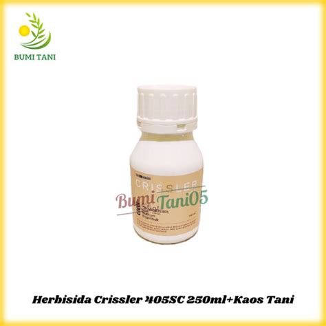 Jual Herbisida Crissler Sc Ml Bonus Kaos Racun Gulma Daun Lebar