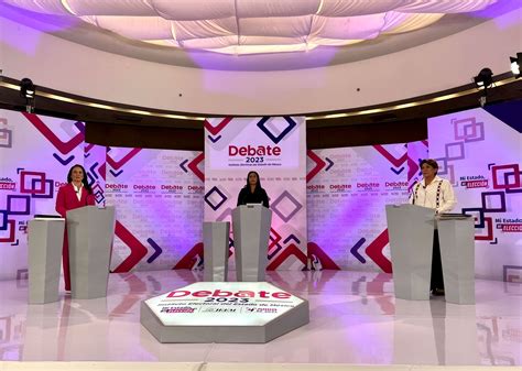 Elecciones Edomex 2023 ¿quién Ganó El Segundo Debate Entre Delfina