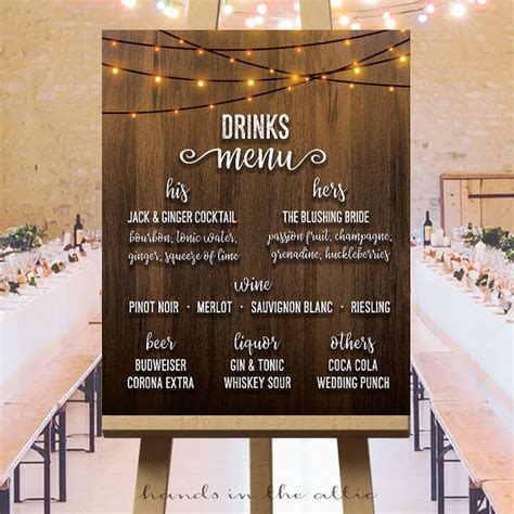 38+ Wedding Menu Examples in Word | PSD | AI | EPS Vector | Illustrator ...