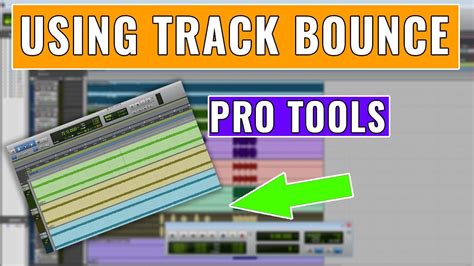 How To Use Track Bounce In Avid Pro Tools Obedia Digital Audio