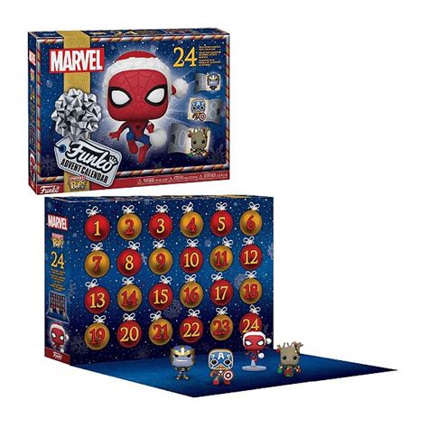 Funko Pocket Pop Advent Calendar Marvel Holiday 2022 Game Games A