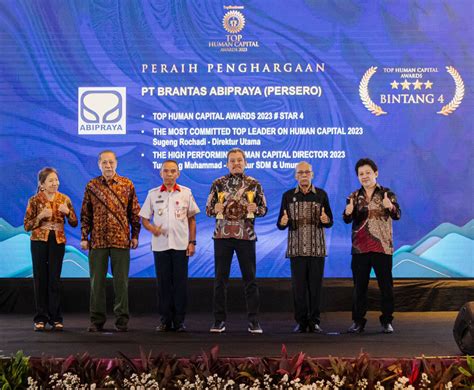 Terus Bertranformasi Di Bidang Human Capital Brantas Abipraya Raih