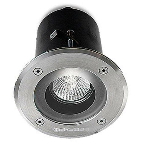 Leds C4 Gea Gu5 3 Outdoor Recessed Ceiling Light Stainless Steel Aisi