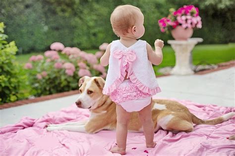 Baby With Dog Toddler - Free photo on Pixabay